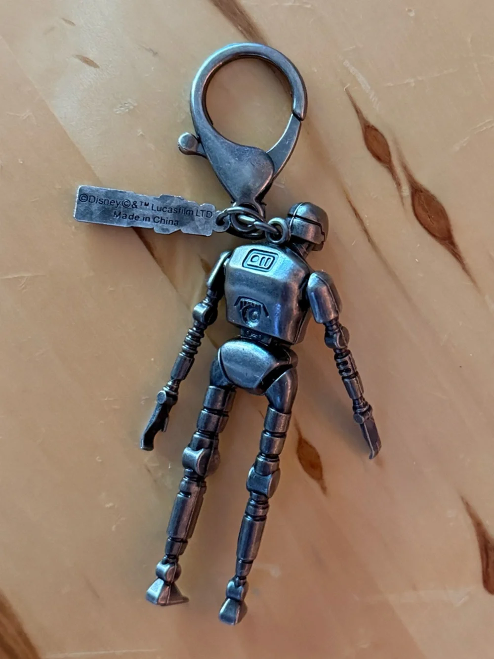 K2SO KEY CHAN STAR WARS DISNEY DROID GRAY - Picture 2 of 2